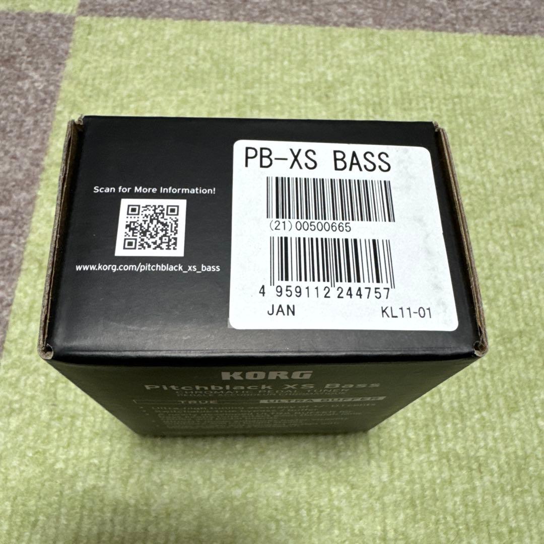 【あつ】 KORG Pitchblack XS Bass
