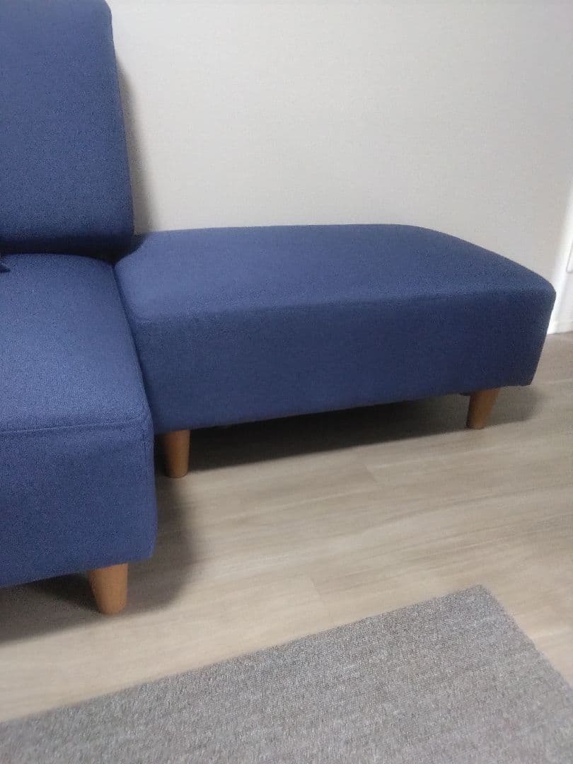 カウチソファ ベッドにも使える ソファー 2.3人用