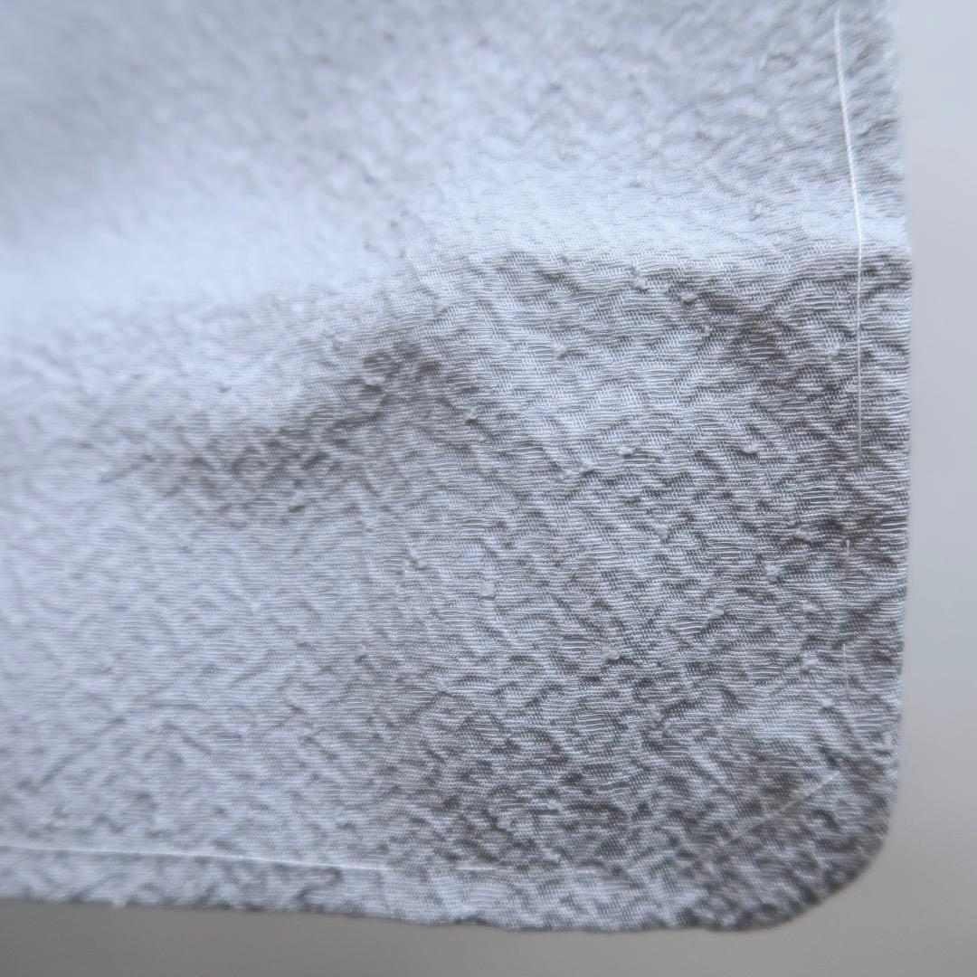 M321　色無地　身丈157cm　染一つ紋　しつけ糸　やまとお誂え