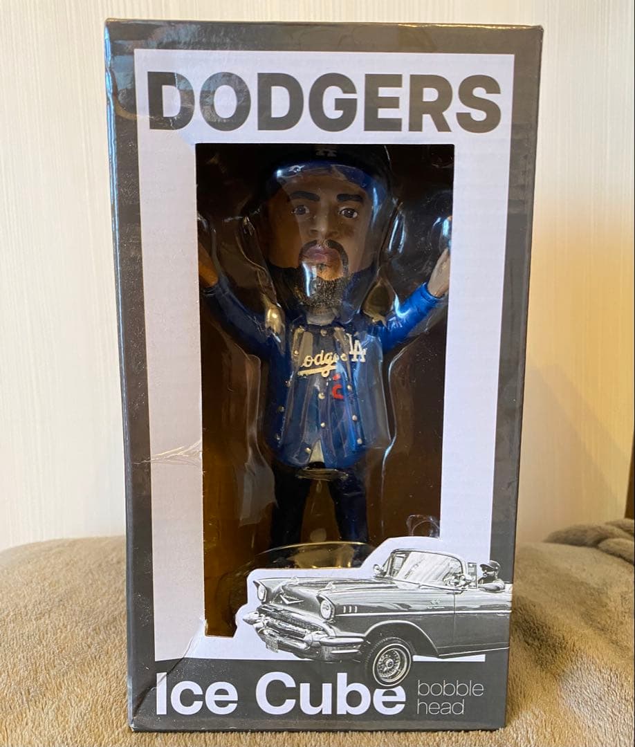 n*9様 Dodgers Ice Cube ボブルヘッド