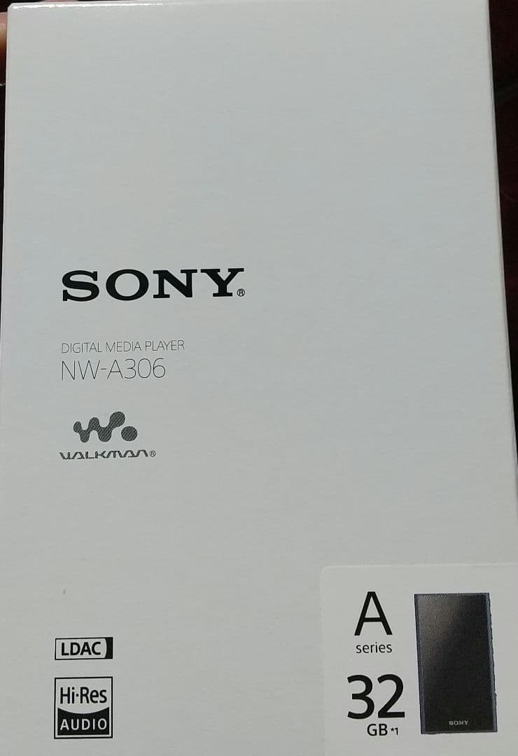 超人気モデル　ソニー　ウォークマン　A300シリーズ NW-A306　ブラック