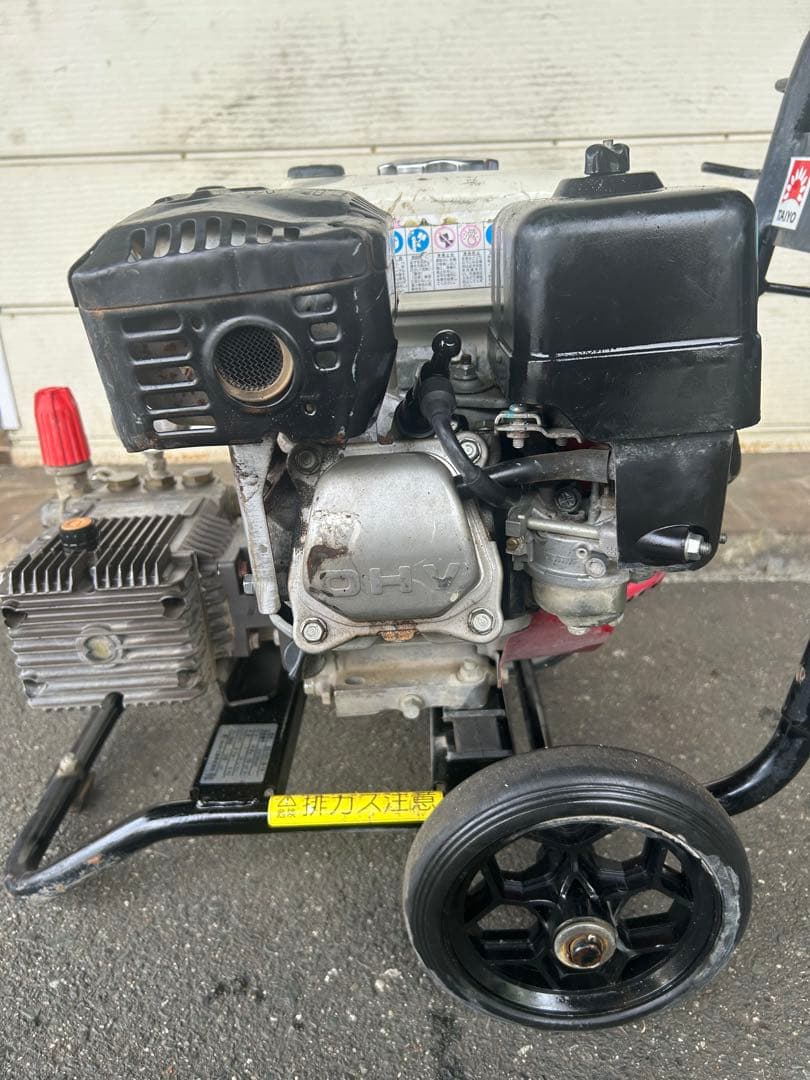 K1 ★スーパー工業 エンジン式高圧洗浄 SEC-1310-2N-TA セット