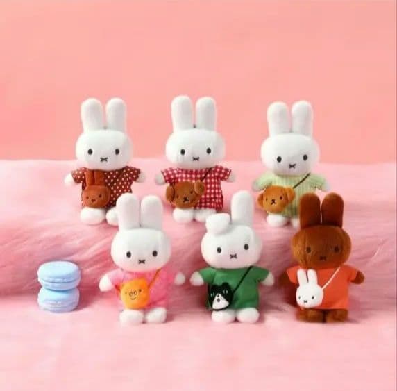 PIVO ミッフィー ぬいぐるみ 6体セット