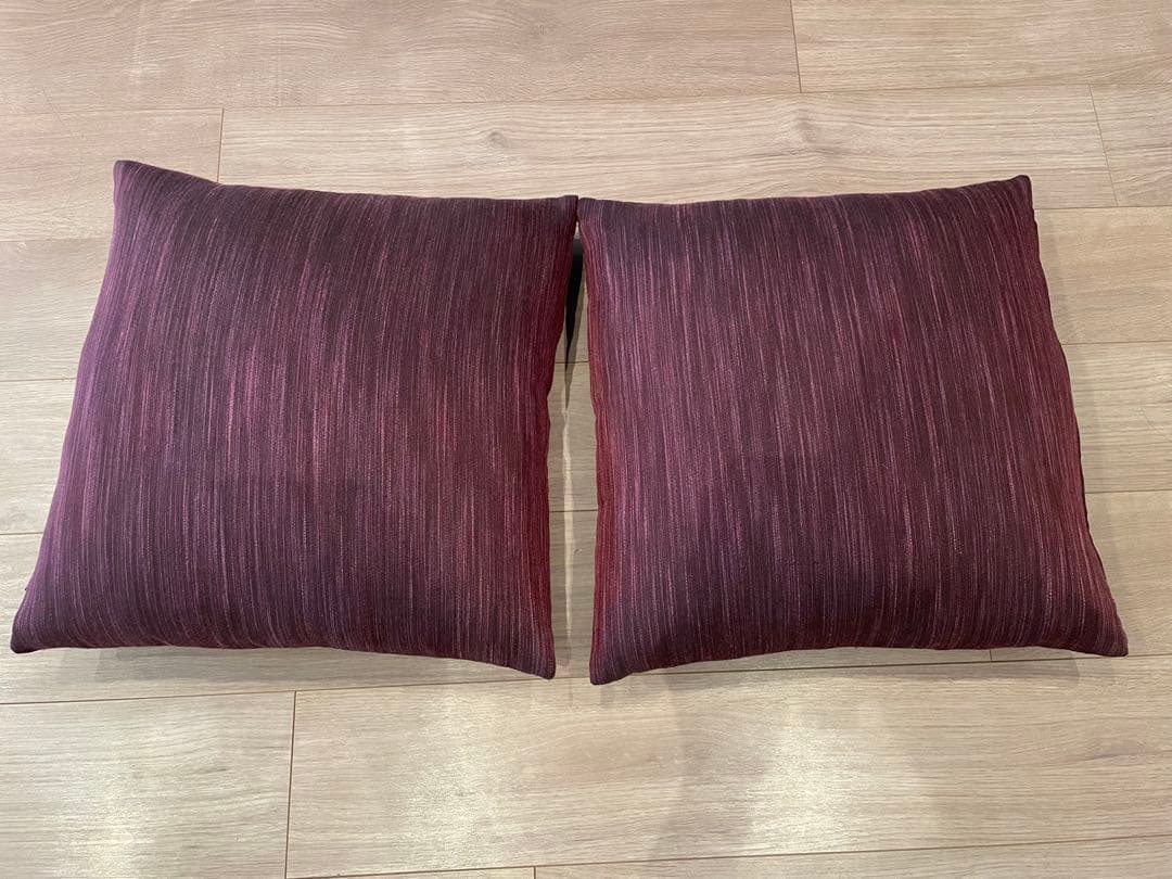 カッシーナ　正方形クッションカバー 2個セット