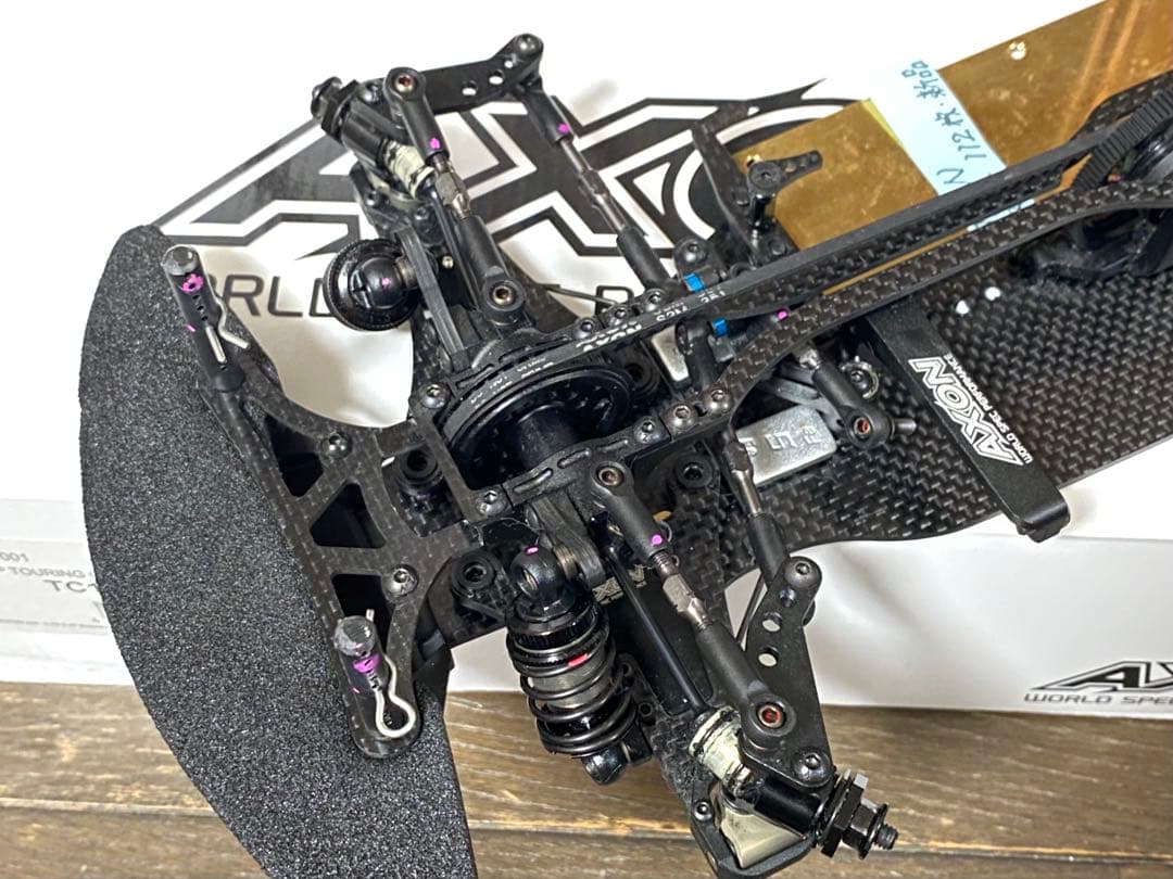 AXON TC10/3 シャーシ（カーボン仕様）　美品