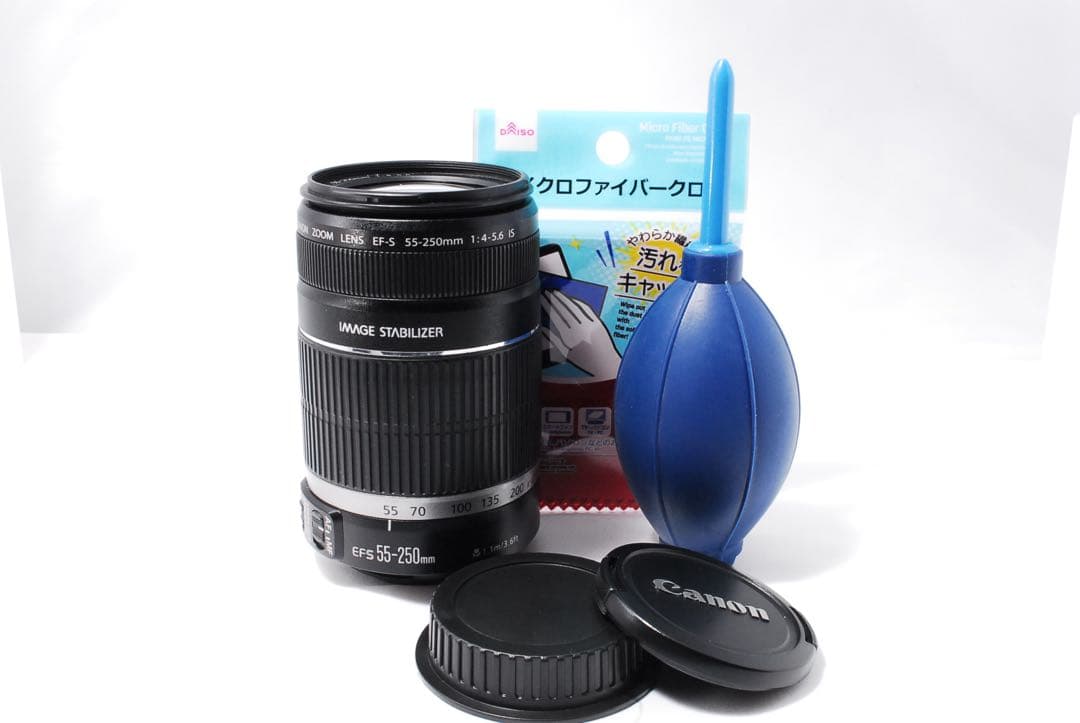 Canon EF-S 55-250mm F4-5.6 IS❤️手ぶれ補正❤️望遠