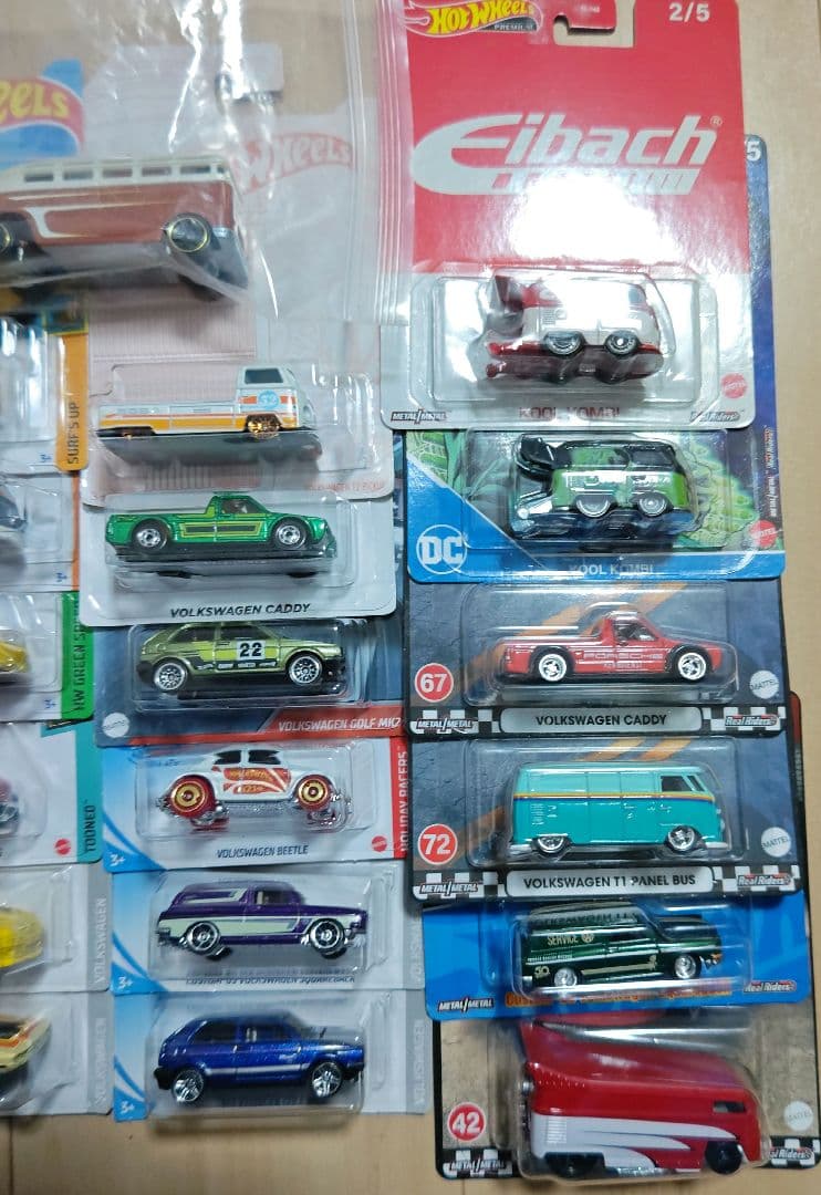 ホットウィール　フォルクスワーゲン　大量セット　25台　ドラバス　クールコンビ