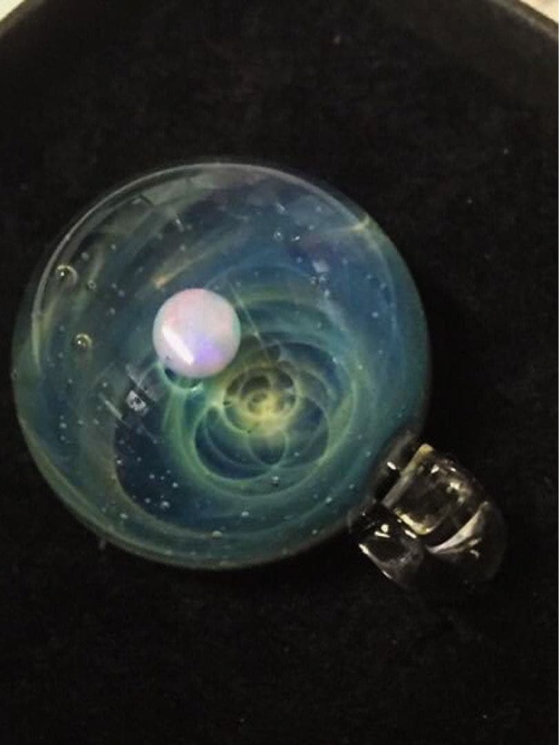 宇宙ガラス　+α プラスアルファ　ホワイトオパール