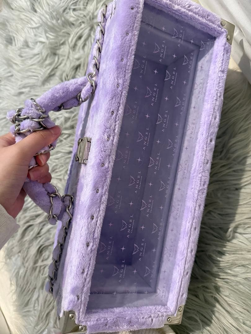 エンジェル空箱　パープル　ファータイプ