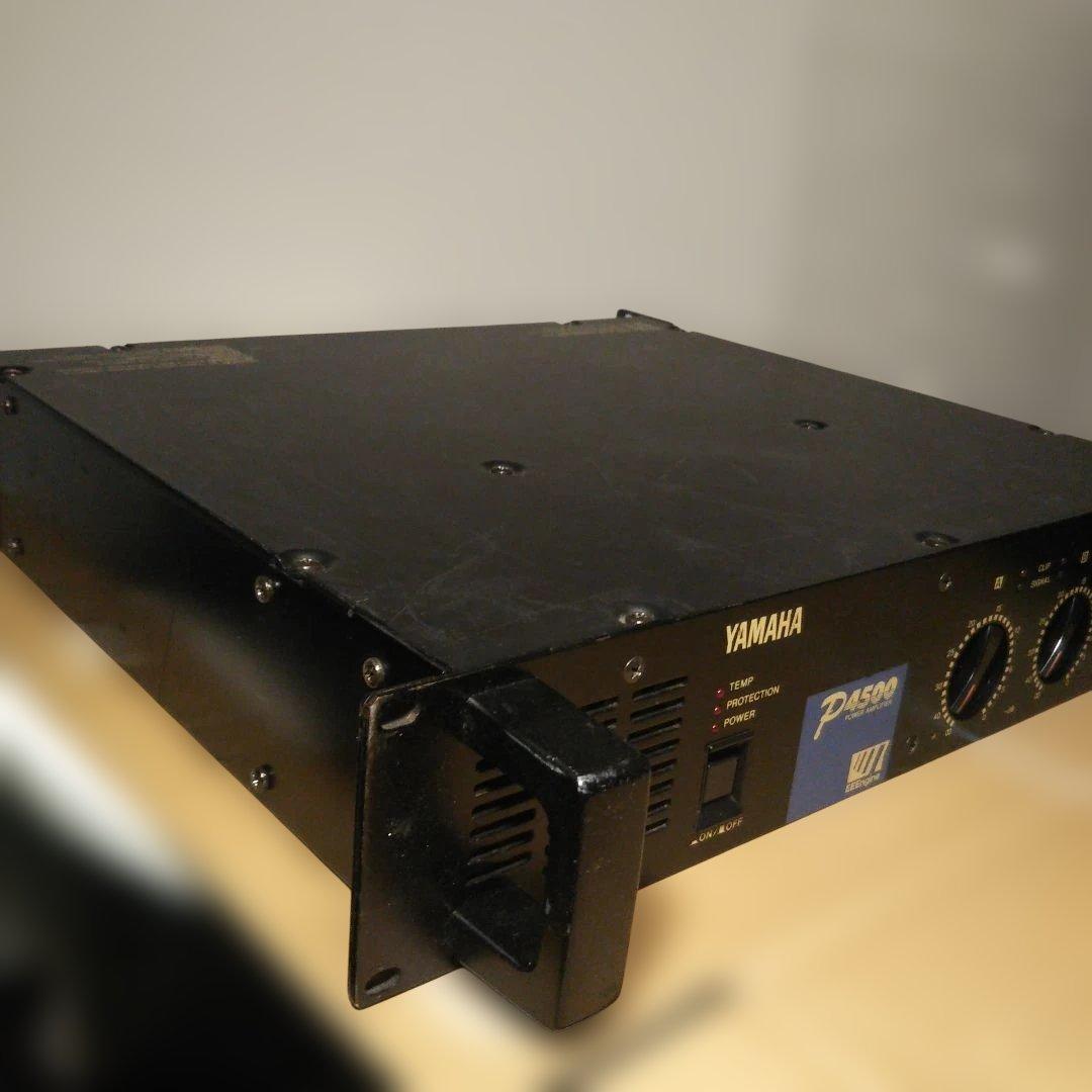 YAMAHA P4500 パワーアンプ 動作確認