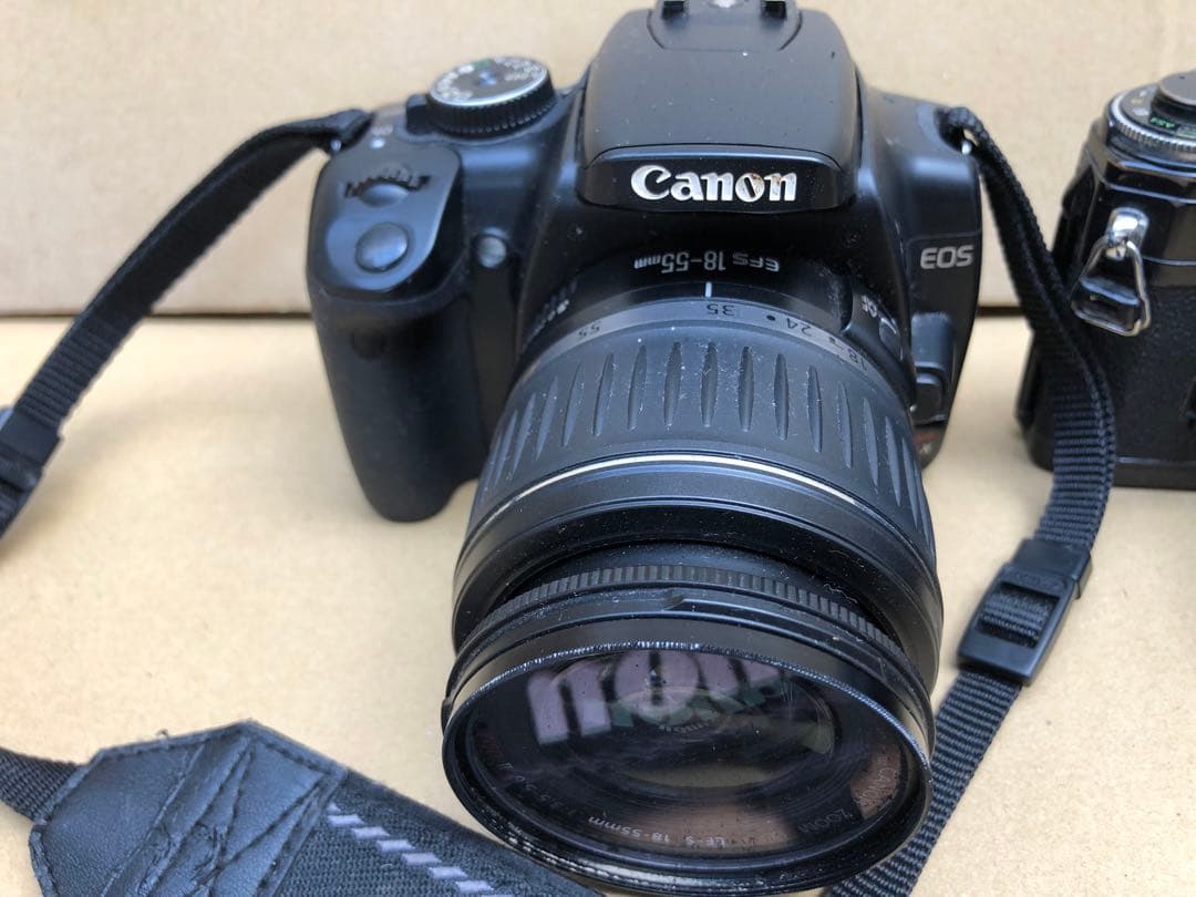 フィルムカメラ CANON AE-1 & Canon EOS Kiss Digital X