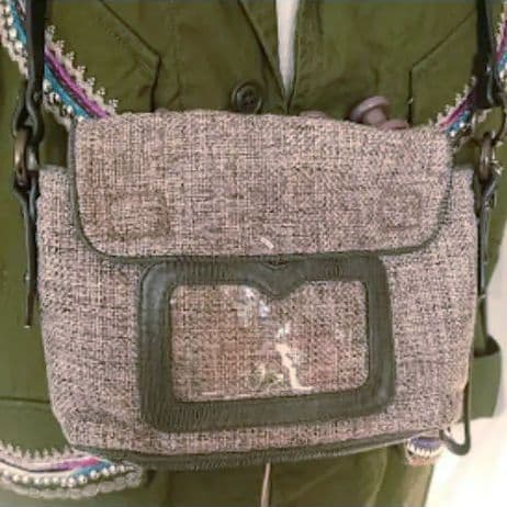 Jamin Puech ジャマンピュエッシュ カメラ テザイン バッグ グレー