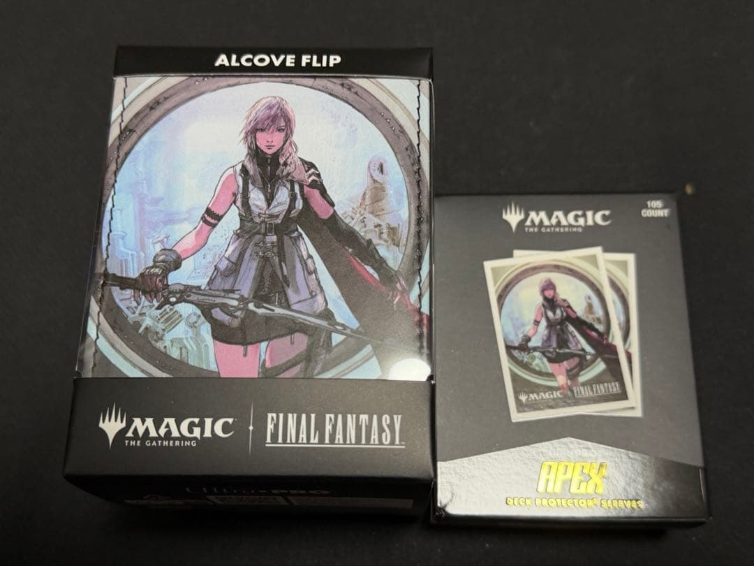 【新品】MTG FF UltraPro ライトニング デッキケース&ス