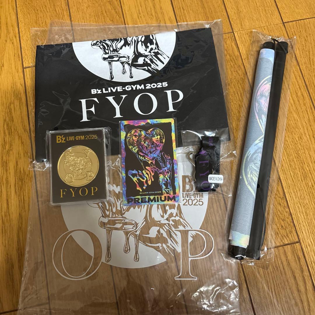 B'z LIVE-GYM2025 FYOP オリジナルグッズ