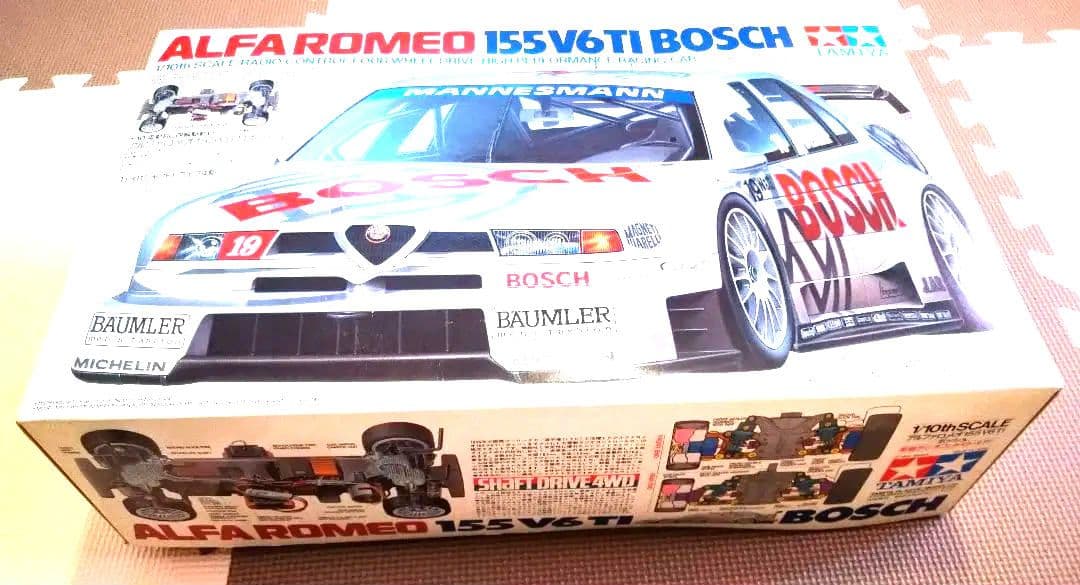 1/10タミヤ アルファロメオ155 V6 TI ボッシュTL-01 4WD