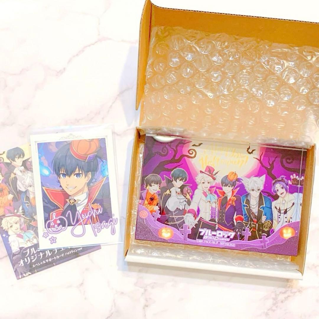 ブルーロック PWC ハロウィン 潔 世一 チェキ カード アクリルブロック