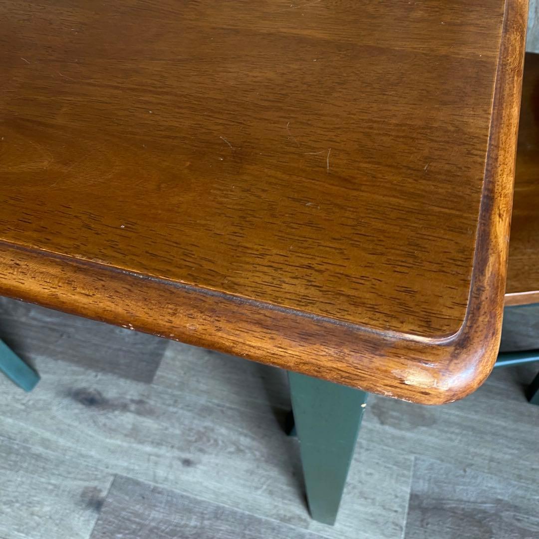 カントリースタイル　ダイニングテーブルセット　チェア　シャビー　レトロ