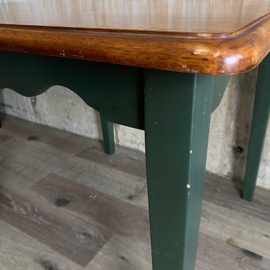 カントリースタイル　ダイニングテーブルセット　チェア　シャビー　レトロ