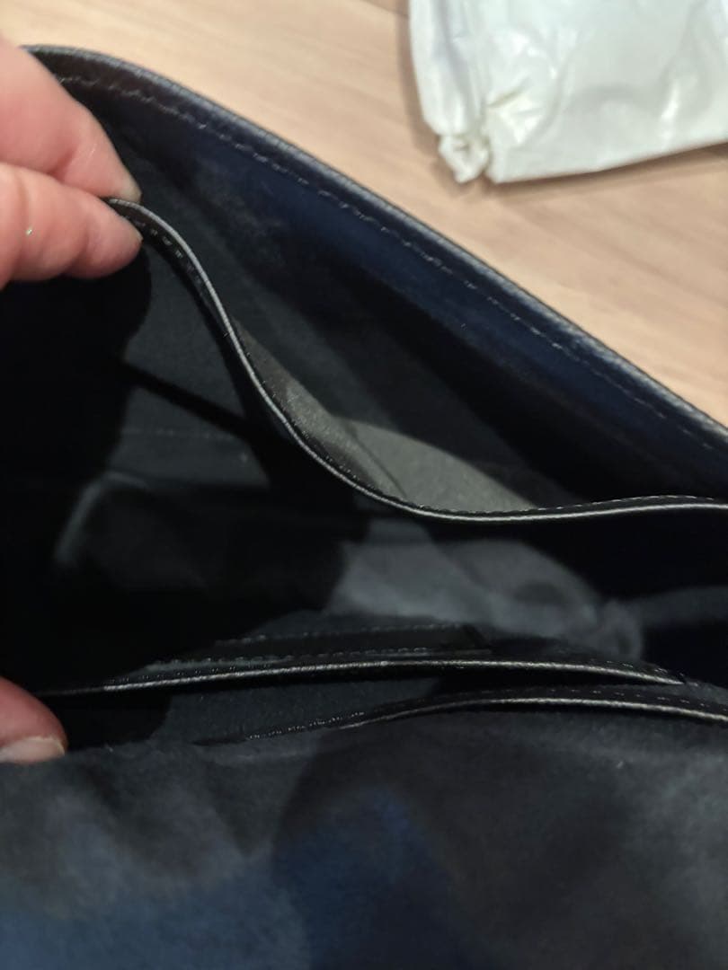 タイムセール★未使用品★栃木レザーFlap Shoulder bag Small