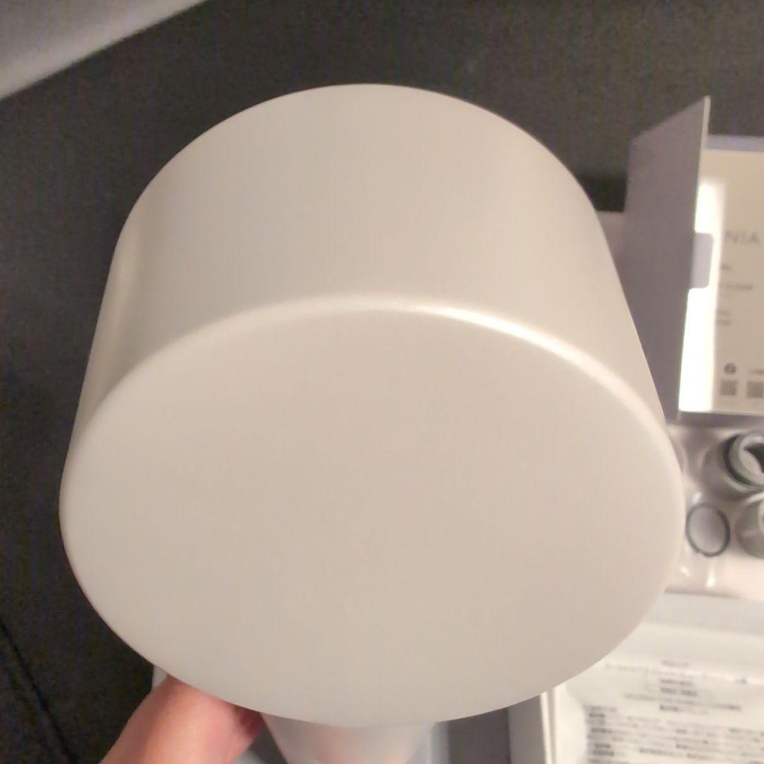 SALONIA シャワーヘッド ファインバブルクリア ホワイト