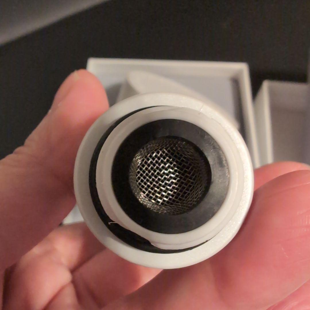 SALONIA シャワーヘッド ファインバブルクリア ホワイト