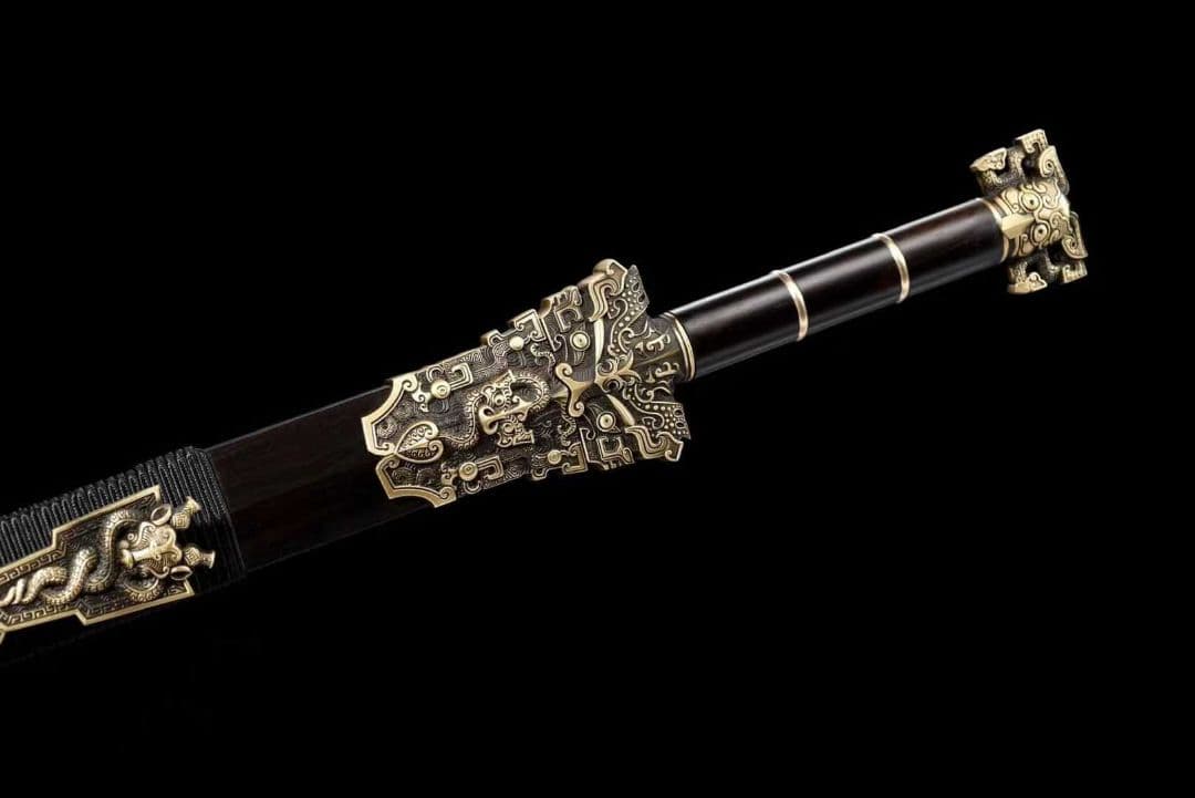 【覇王漢剣】 古兵器 刀装具 日本刀　模造刀 居合刀 武士道 鑑賞用 美術刀