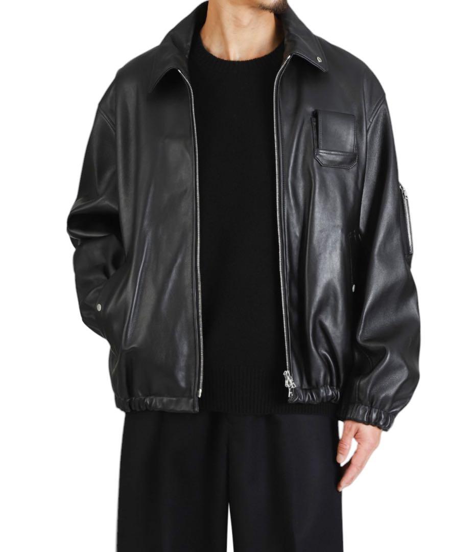 【sssteinシュタイン】SHEEP LEATHER FLIGHTJACKET