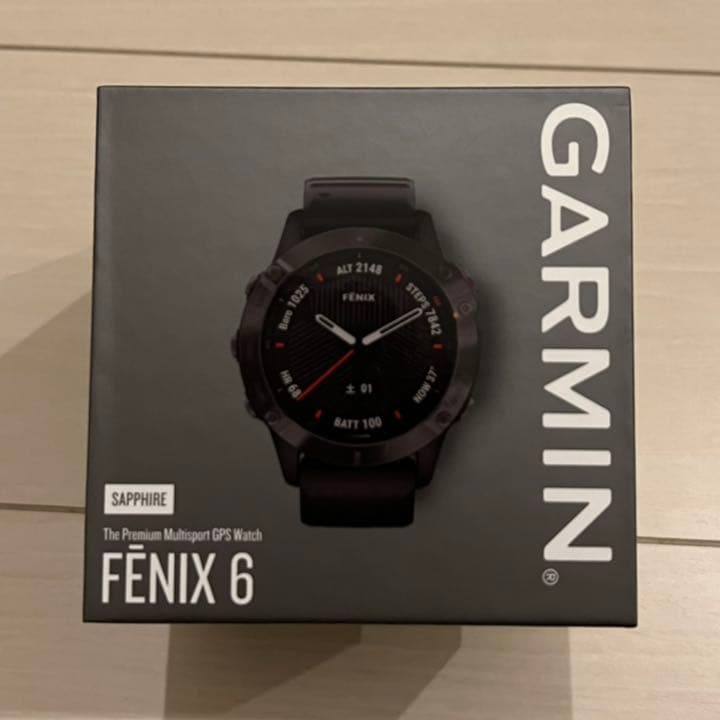 その他 GARMIN FENIX 6 SAPPHIRE BLACK
