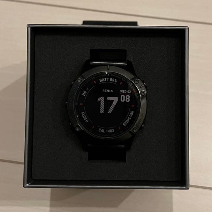 その他 GARMIN FENIX 6 SAPPHIRE BLACK