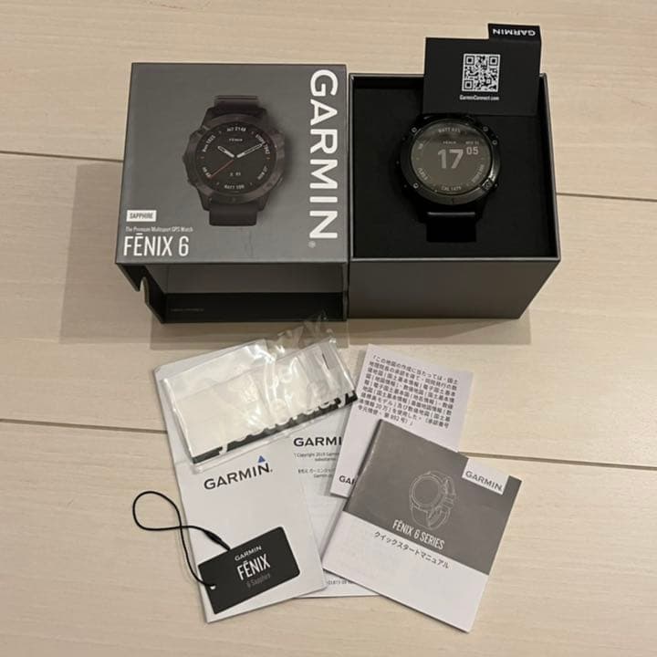 その他 GARMIN FENIX 6 SAPPHIRE BLACK