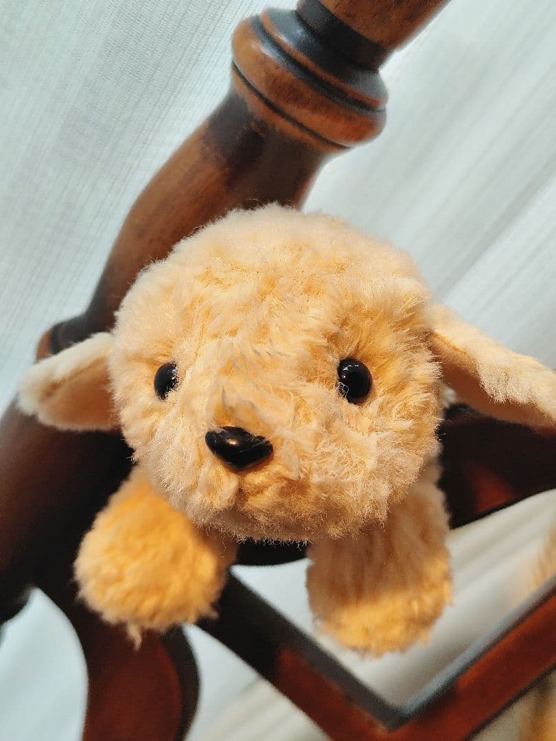 モンスイユ 犬 ぬいぐるみ トイプードル　レトロぬいぐるみ　　日本製