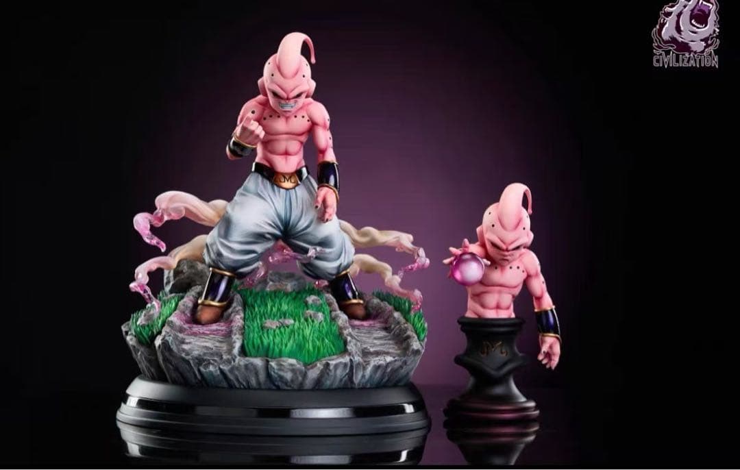 ドラゴンボール 魔人ブウ ガレキ ガレージキット スタチューX③⑨