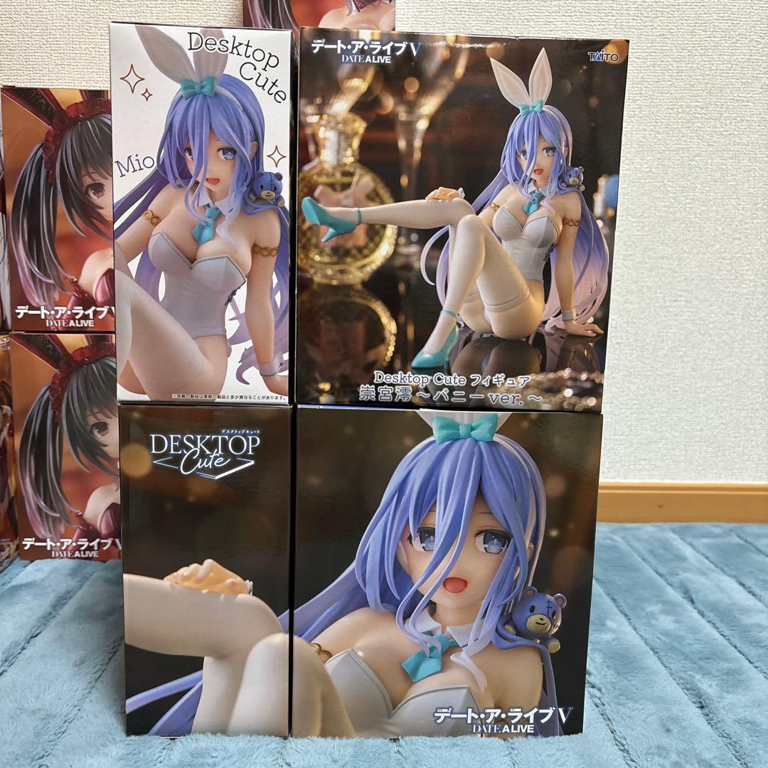 TAITO Desktop Cute 時崎狂三 紫宮みおバニーver. 15体