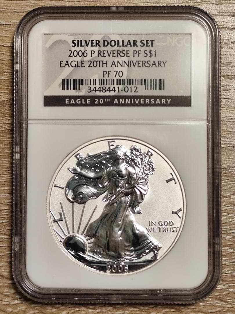 のもと NGC PF70☆2006 アメリカ シルバー イーグル 銀貨