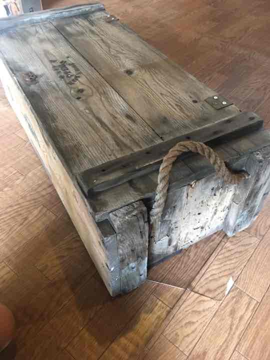 アンティーク　ビンテージ　ミリタリー　ボックス　木箱