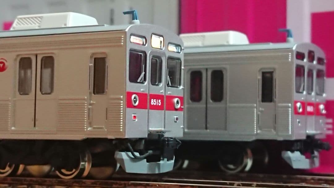 Nゲージ グリーンマックス 東急8500系 行き先点灯・黄色テープ付き