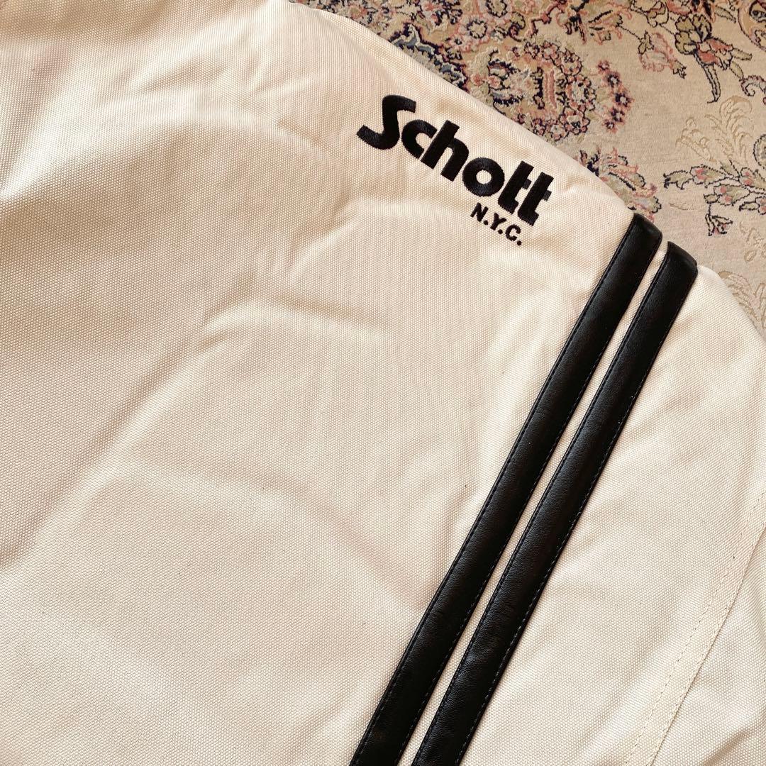 新品未使用Schott シングルライダースジャケット インナー脱着可能モデル！