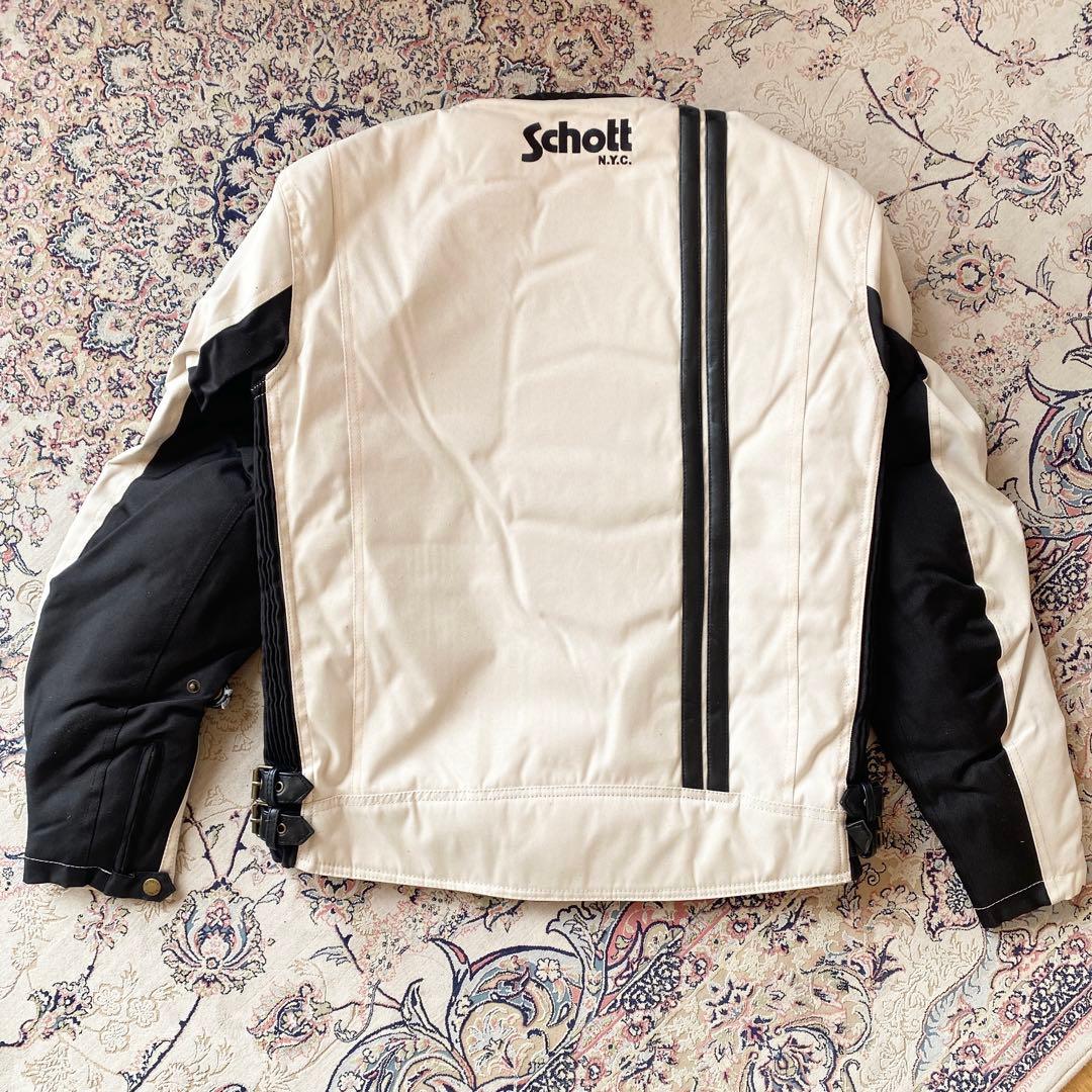 新品未使用Schott シングルライダースジャケット インナー脱着可能モデル！