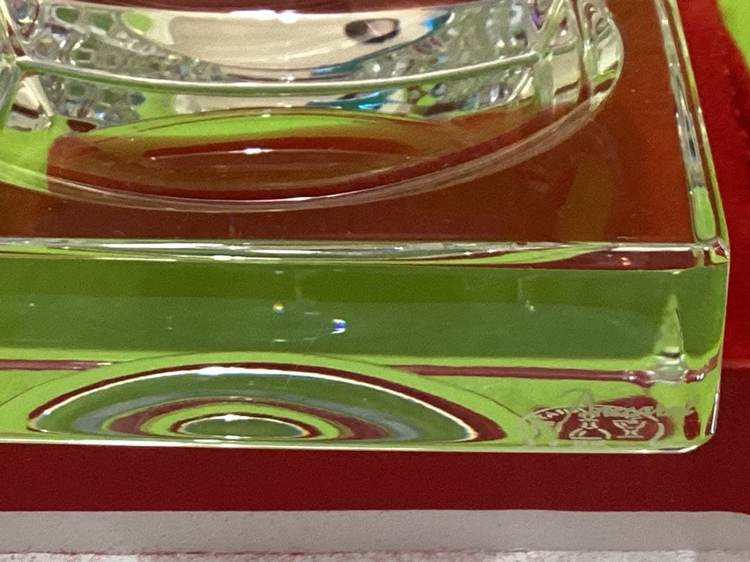 Baccarat 2005年 天使のオーナメント　小物入れ　トレイ