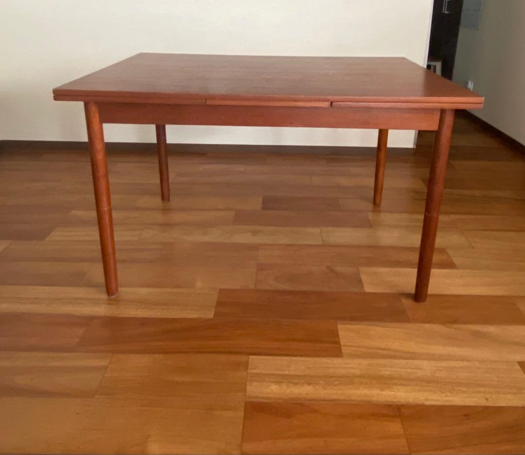 【送料込】【難あり】北欧ビンテージのテーブル