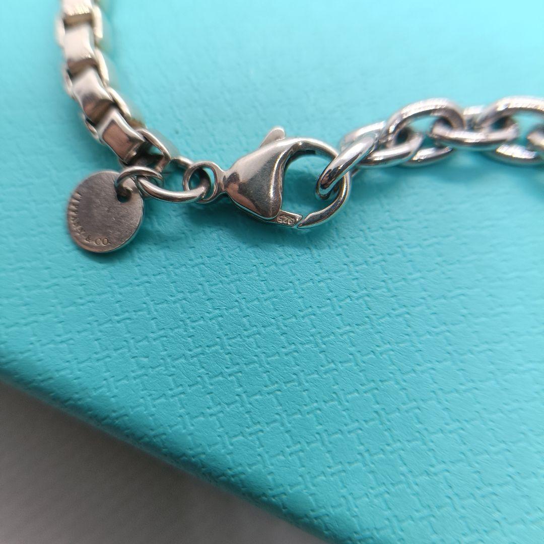 極美品✨ティファニー ブレスレット　18cm-22cm ベネチアン　シルバー