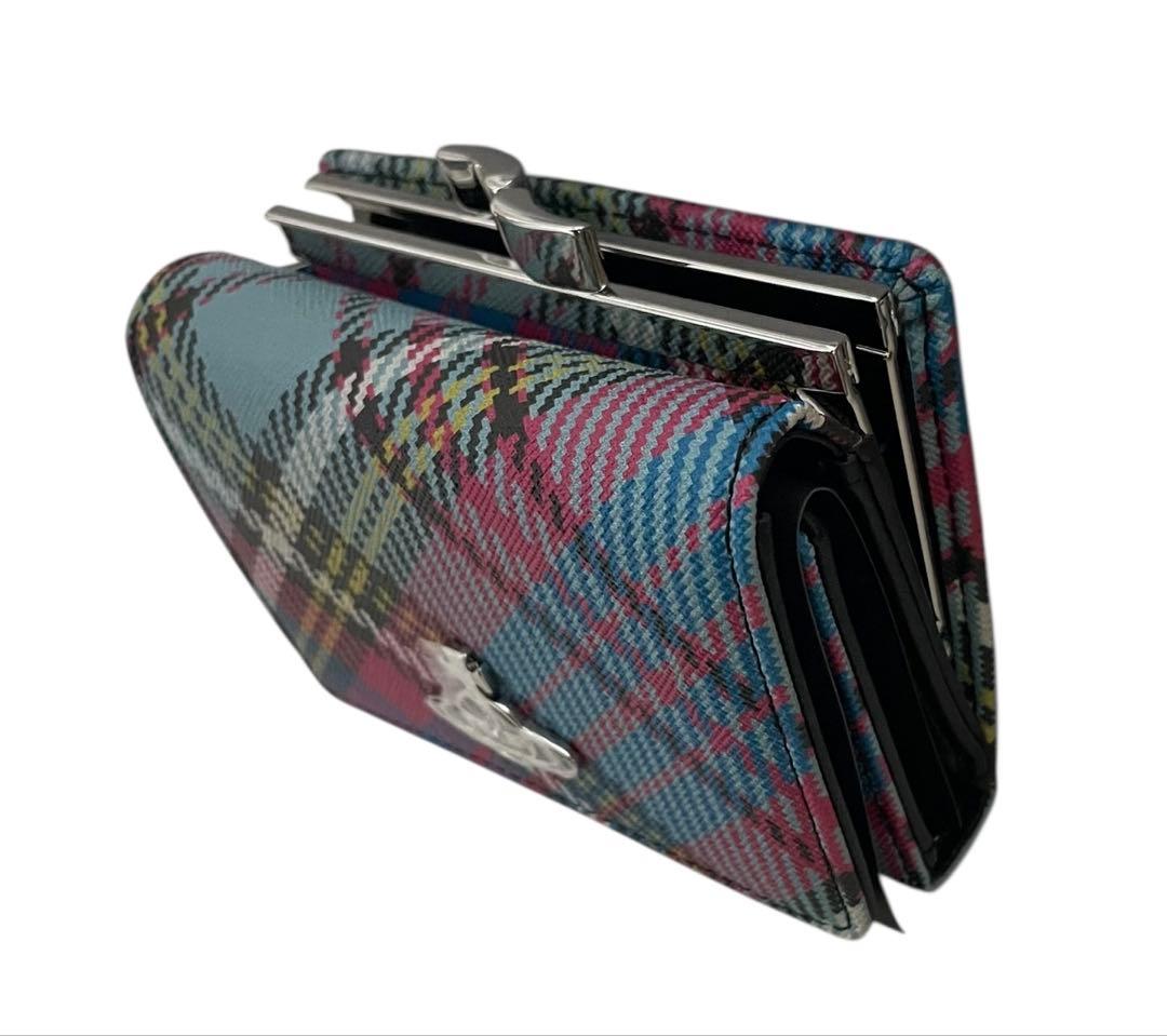 す*み様 vivienne westwood コンパクト財布 チェック柄