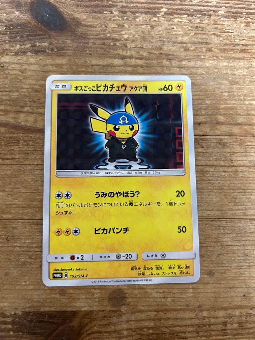 ボスごっこピカチュウ アクア団： レインボーロケット団の野望キャンペーン PR…