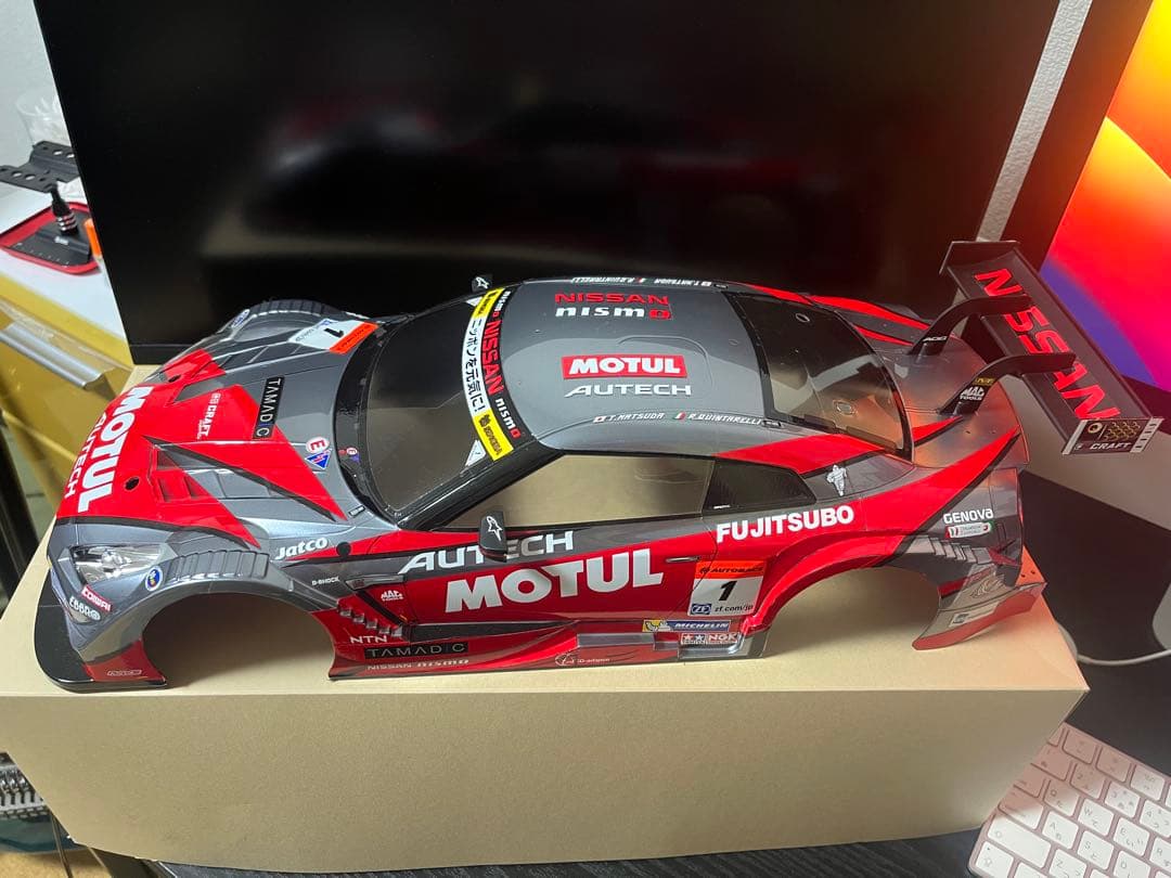 タミヤ 1/10RC MOTUL AUTECH GT-R スペアボディ新品未使用