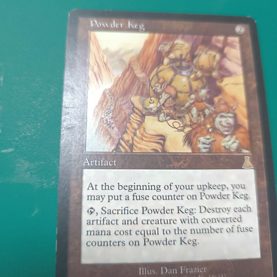 ③英語 火薬樽/Powder Keg [UDS] 茶R プレモダン 旧枠 mtg
