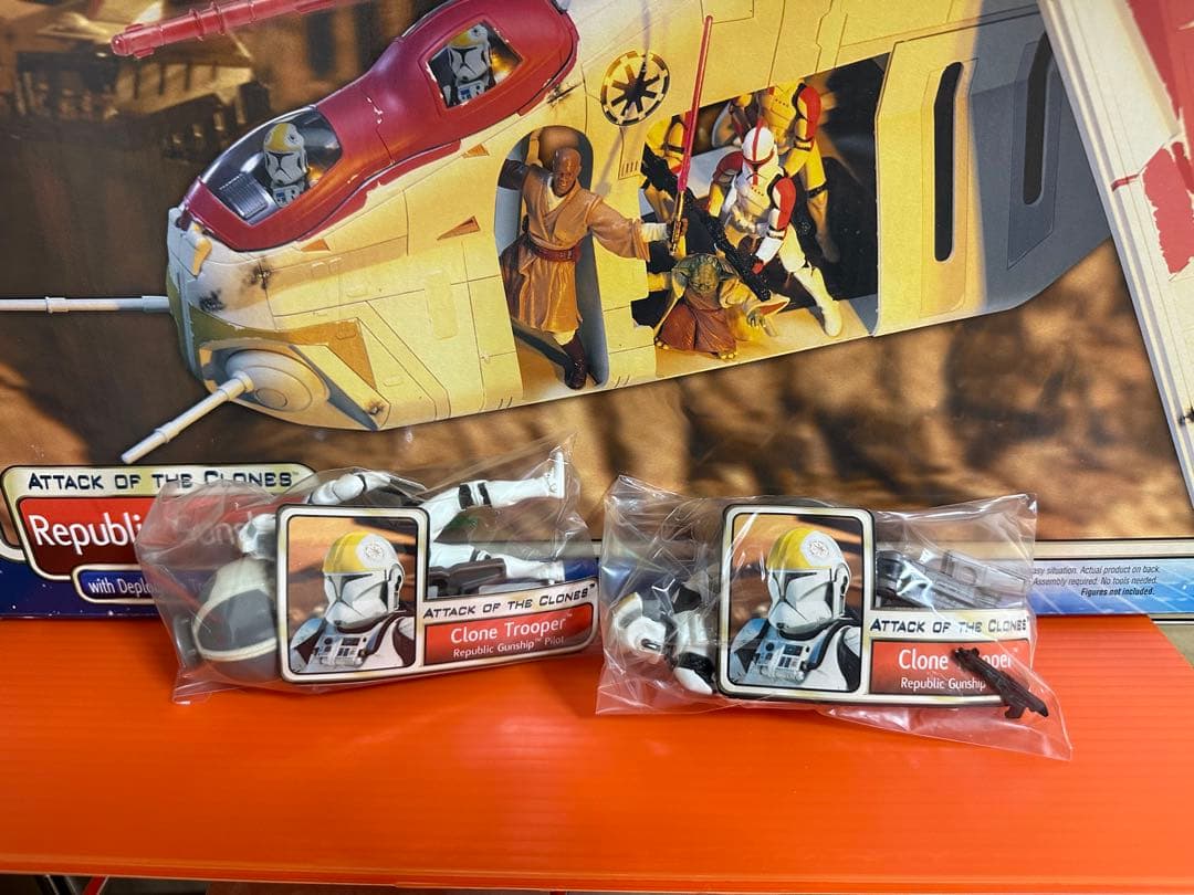 スターウォーズ　エピソード2 クローンの攻撃 リパブリック•ガンシップ 未開封