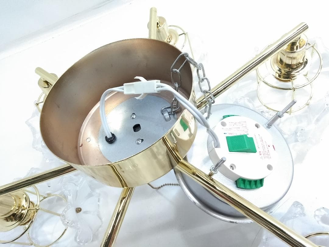 キシマ Kishima シーリングライト シャンデリア フラワー 照明 6灯 ◇