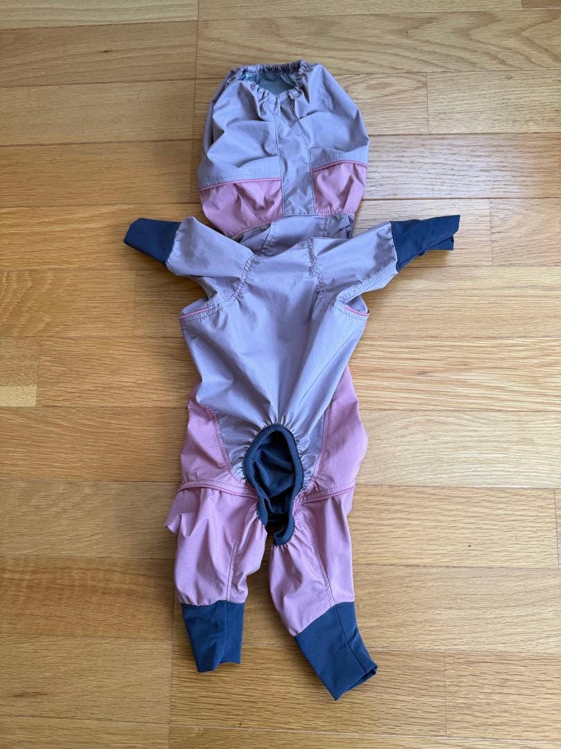 ALPHAICON 犬用レインコート フード付き