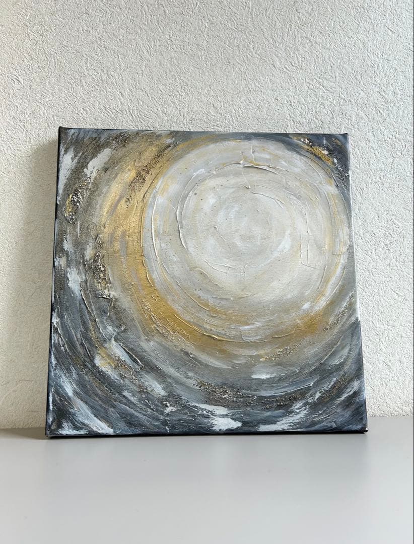 -Texture Art／30cm スクエア N.キャンバスボード a