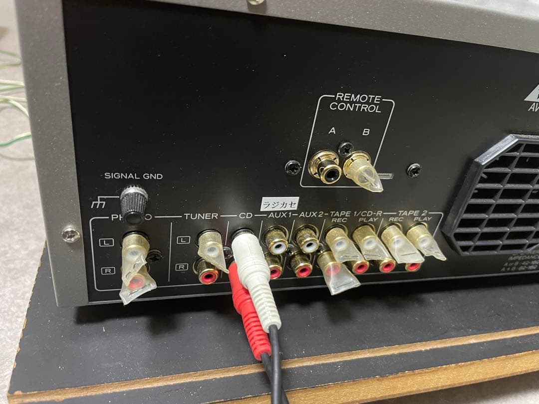 TEAC A-R630MKII 音出し確認済み